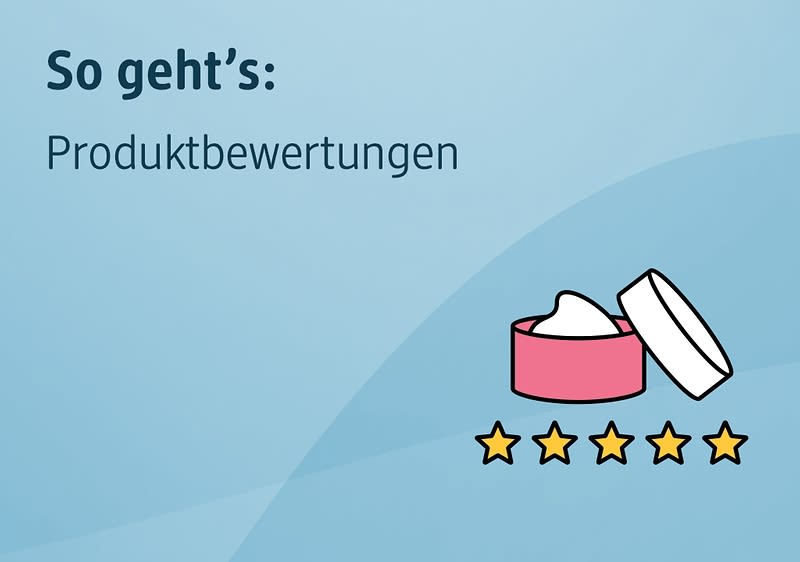 Produktbewertungen bei dm