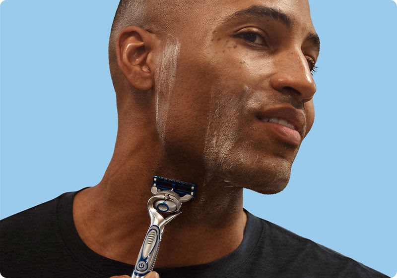 Der Gillette Rasier SkinGuard ist klinisch geprüft für sensible Haut.