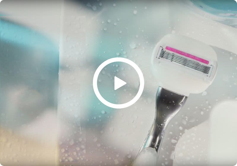 Das Video zeigt den Gillette Venus Gillette Sugarberry Rasierer.