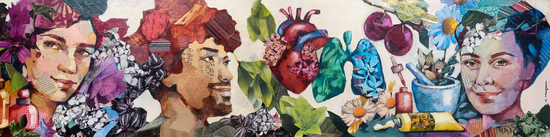 Bunte Illustration von Carme Magem