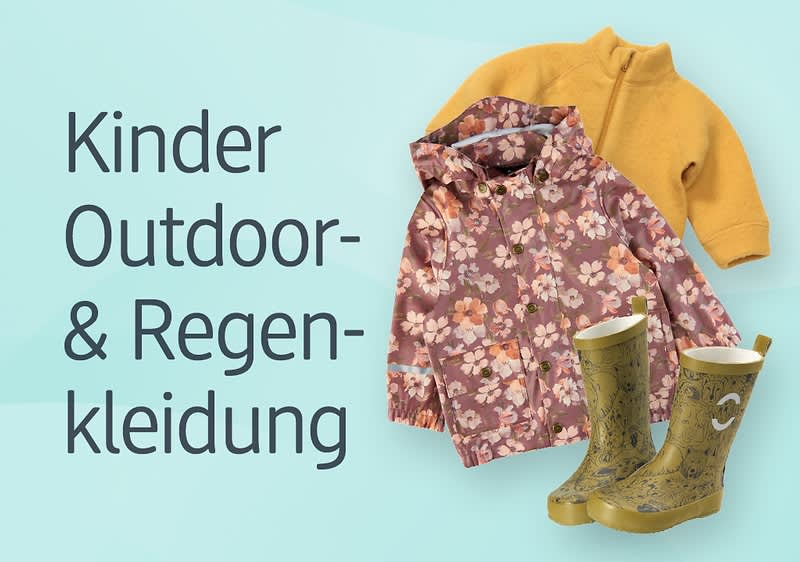 Kinder Outdoor- & Regenbekleidung