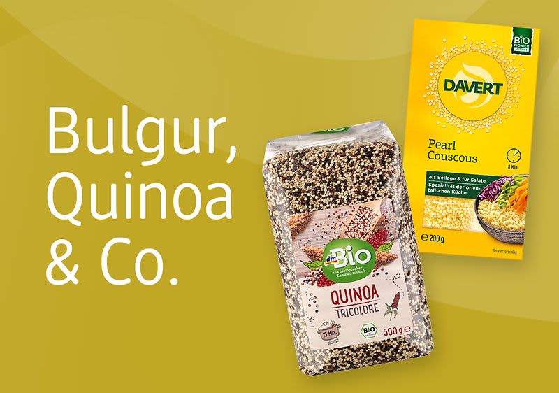 Bulgur, Quinoa & Co.