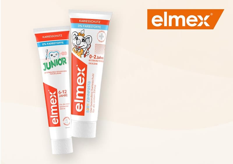 elmex Kinder Zahnpasta und Zahnbürsten: speziell auf ihre Bedürfnisse abgestimmt