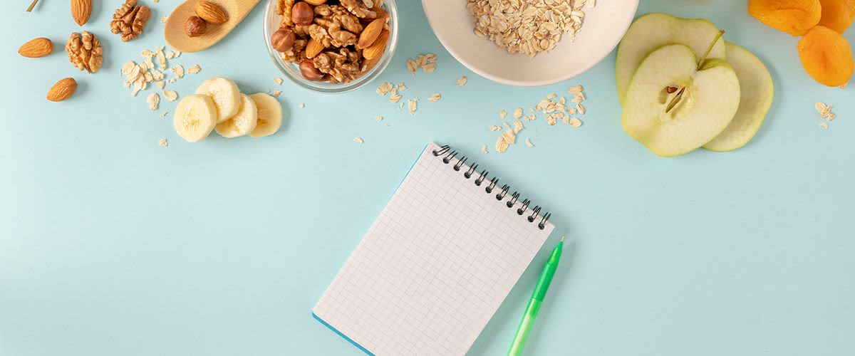 Gesunde Ernährung mit Plan