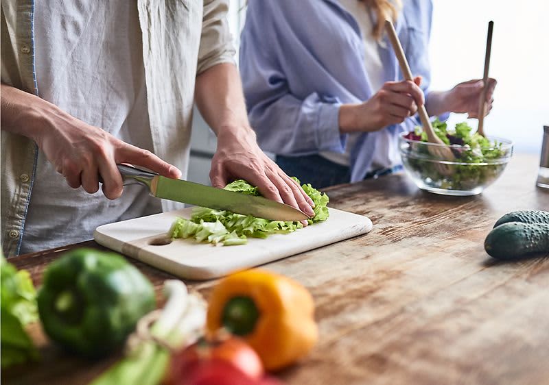 Gesundes Mittagessen