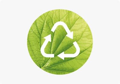 Garnier arbeitet zunehmend mit recycelten Materialien.