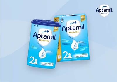 Aptamil Folgemilch Verpackungen