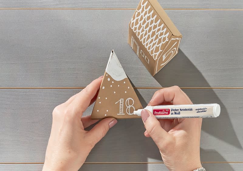 Fantasievoller Adventskalender Anleitung Schritt 5