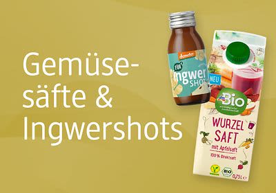 211001_dm_kategorieteaser_Gemüsesäfte & Ingwershots