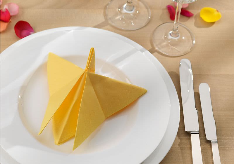 Serviette Schmetterling