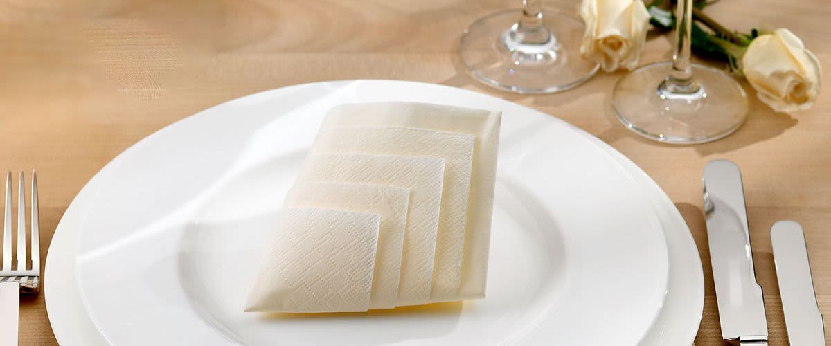 Serviette Wein