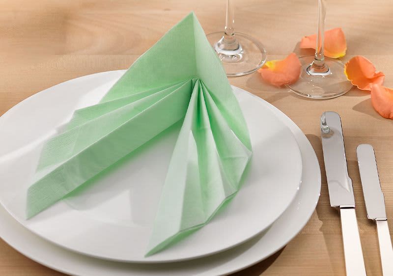 Serviette Blatt