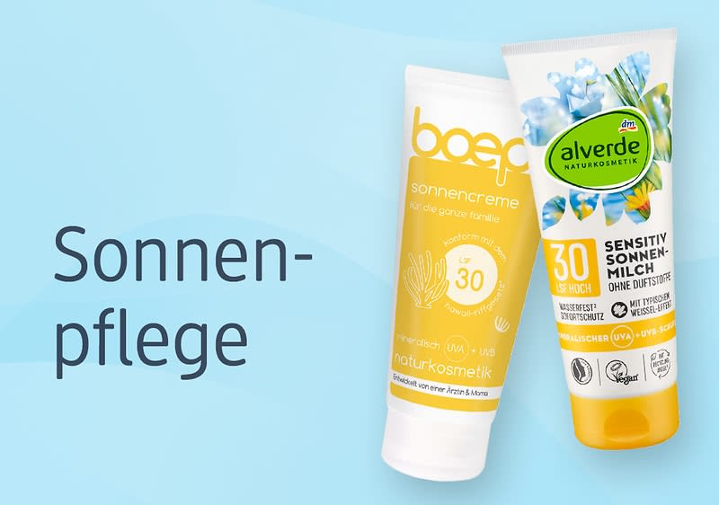 Naturkosmetik Sonnenpflege