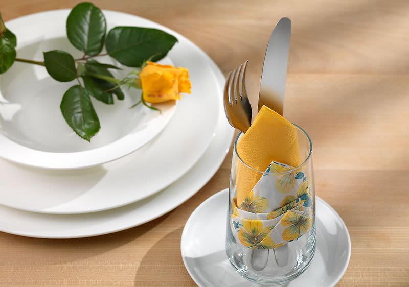 Serviette Besteckhalter