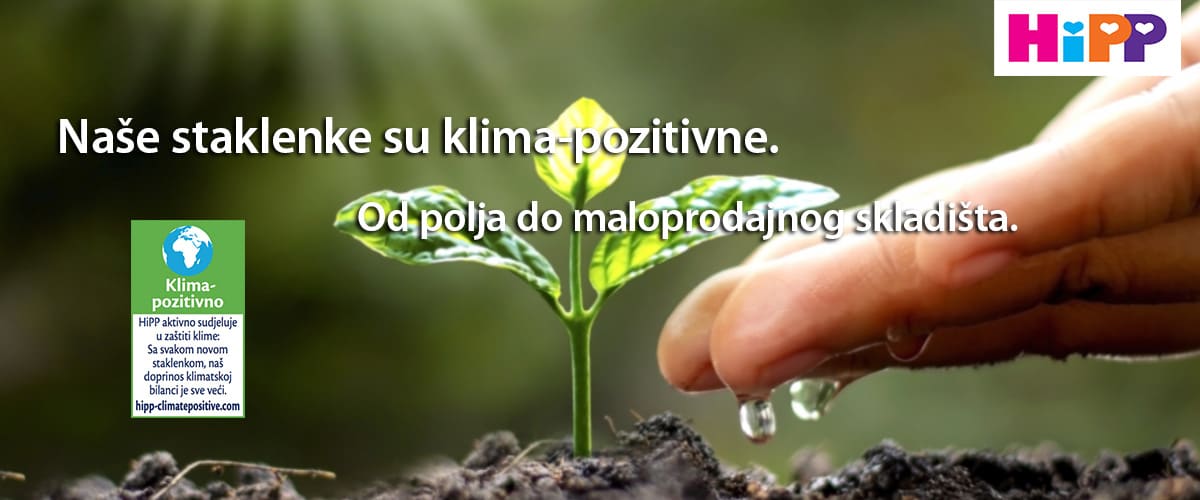 HiPP staklenke su klimatski pozitivne