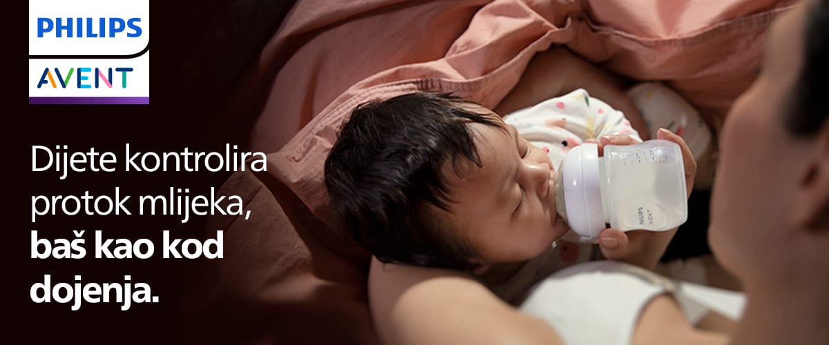 Philips Avent Bočice za bebe - Dijete kontrolira protok mlijeka baš kao kod dojenja