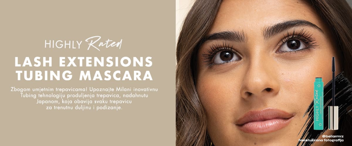 Milani Highly Rated Lash Extension Tubing maskara