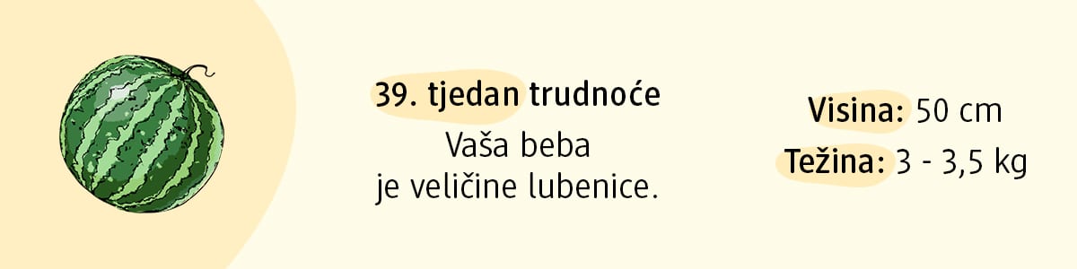 39. tjedan trudnoće