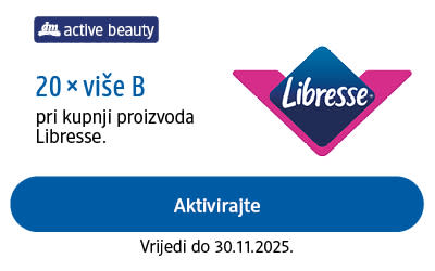 20 X VIŠE bodova pri kupnji proizvoda Libresse