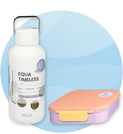 kutije za užinu i boce za vodu