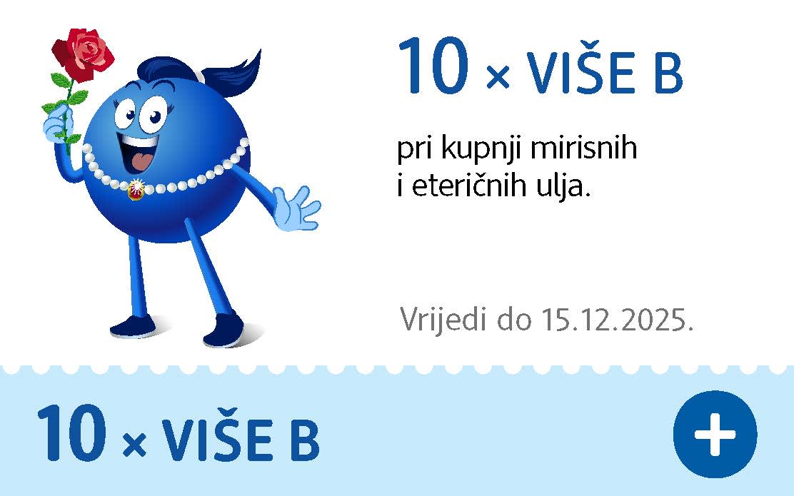 kupon: 10 x više bodova pri kupnji mirisnih i eteričnih ulja