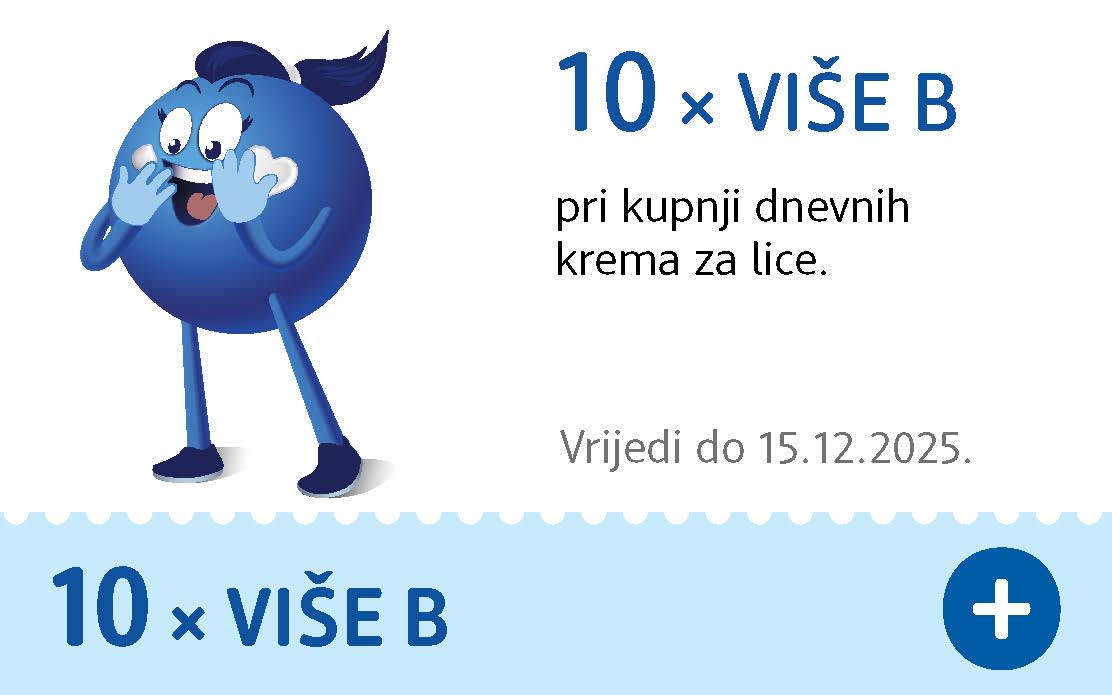 kupon: 10 x više bodova pri kupnji dnevnih krema za lice