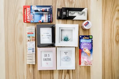 DIY okviri za slike - korak 1