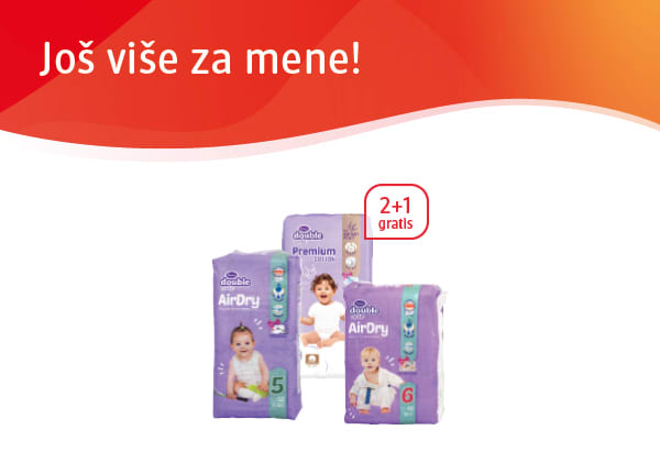2+1 gratis za sve pelene Violeta