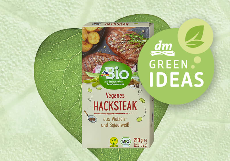 dm green ideas - dmBio vegetarijsnki odrezak