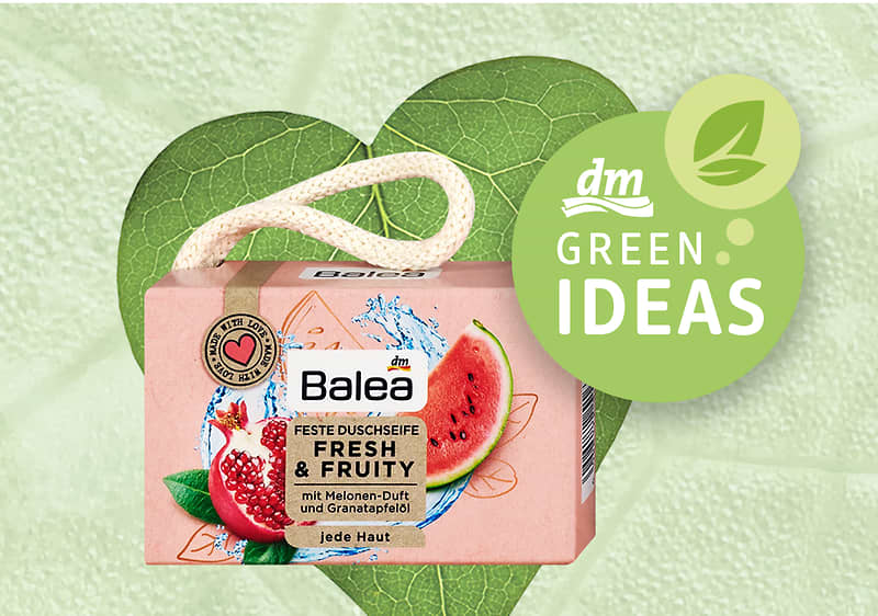 dm green ideas - Kruti sapuni za tuširanje