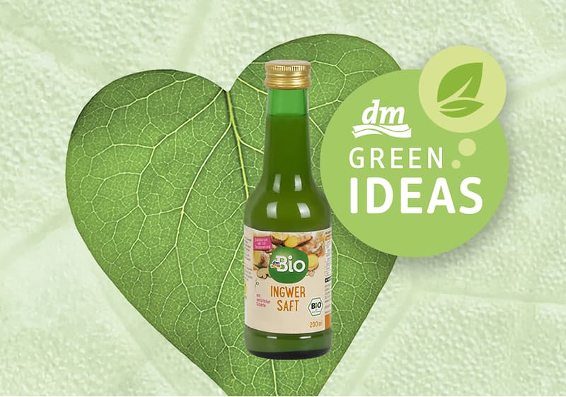 dm green ideas - dmBio sok od đumbira