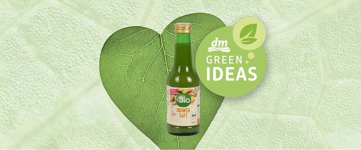 dm green ideas - dmBio sok od đumbira