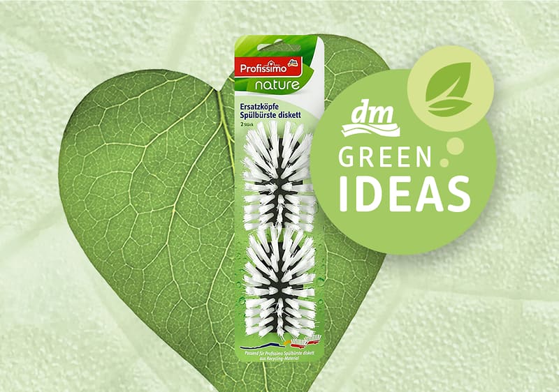 dm green ideas - profissimo nature četka za pranje posuđa