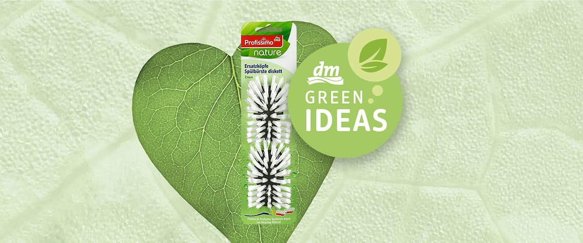 dm green ideas - profissimo nature četka za pranje posuđa