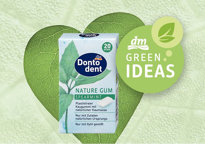 dm Green Ideas - Dontodent Nature Gum žvakaće gume