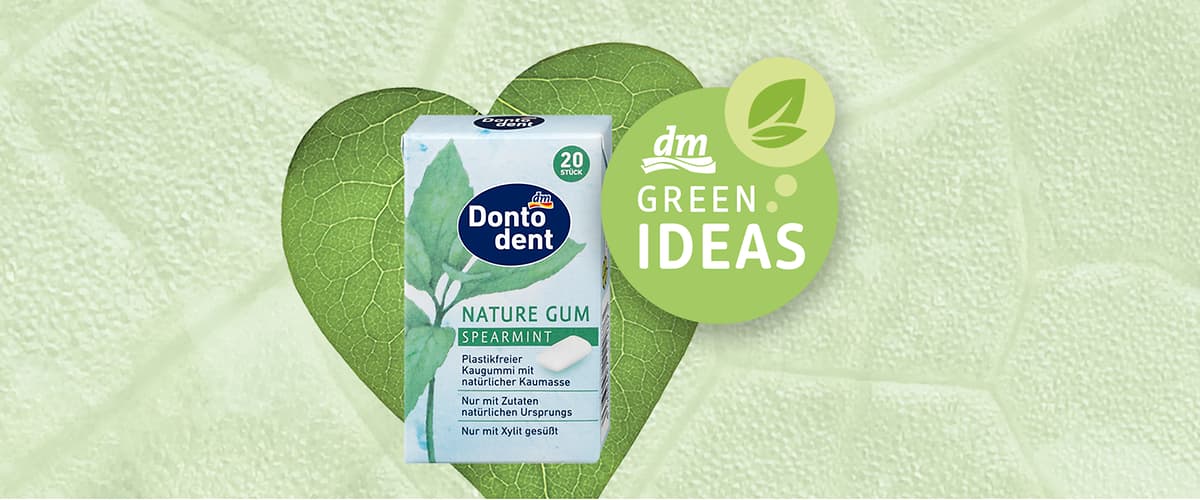 dm Green Ideas - Dontodent Nature Gum žvakaće gume