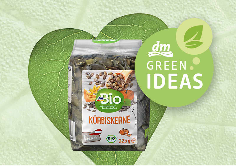 dm green ideas -  dmBio koštice bundeve