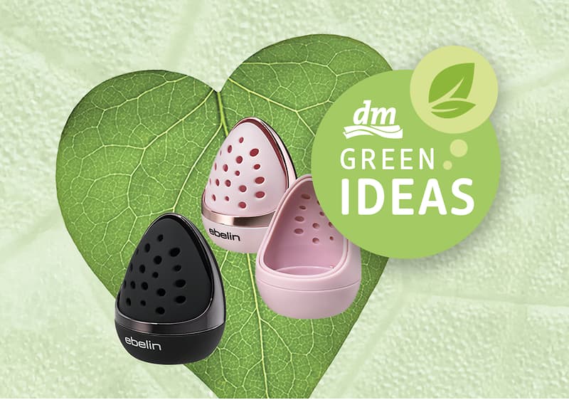 dm green ideas -  ebelin kutijica za pohranu spužvica u obliku jaja