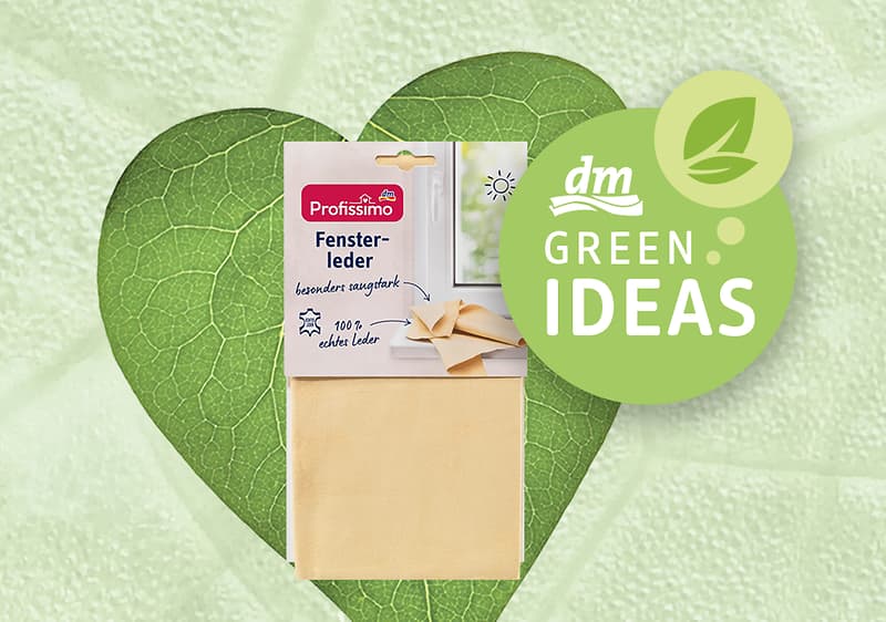 dm green ideas - Profissimo kožna krpa za prozore