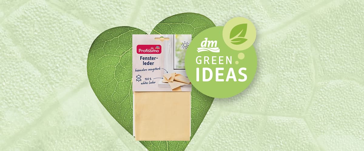 dm green ideas - Profissimo kožna krpa za prozore