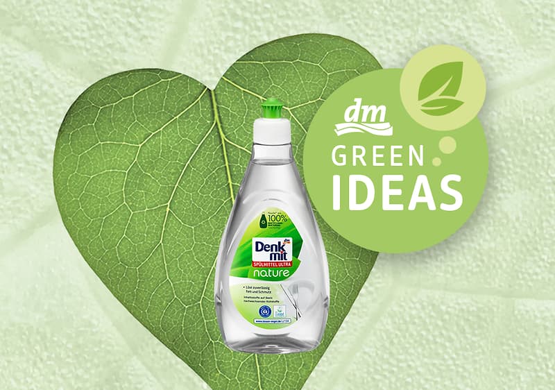 dm green ideas - Denkmit Ultra Nature deterdžent za pranje posuđa