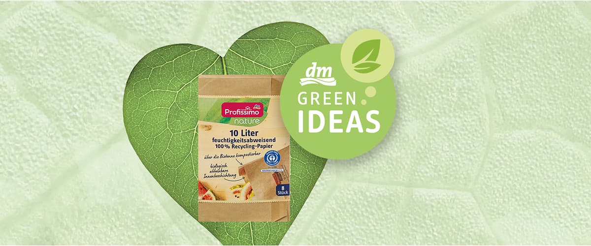 dm green ideas -  Profissimo nature vreće za biootpad
