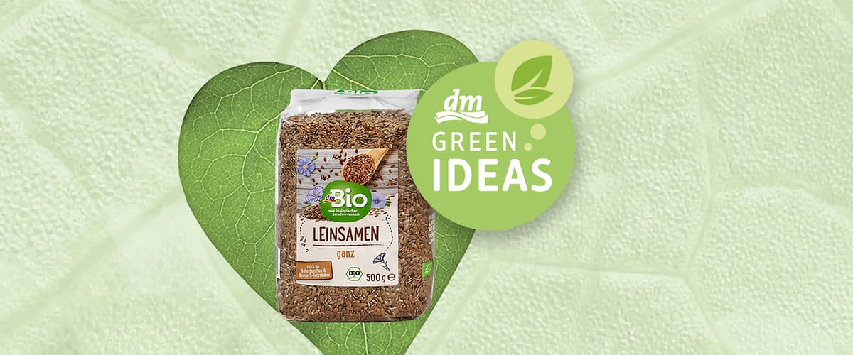 dm green ideas -  dmBio lanene sjemenke&nbsp;