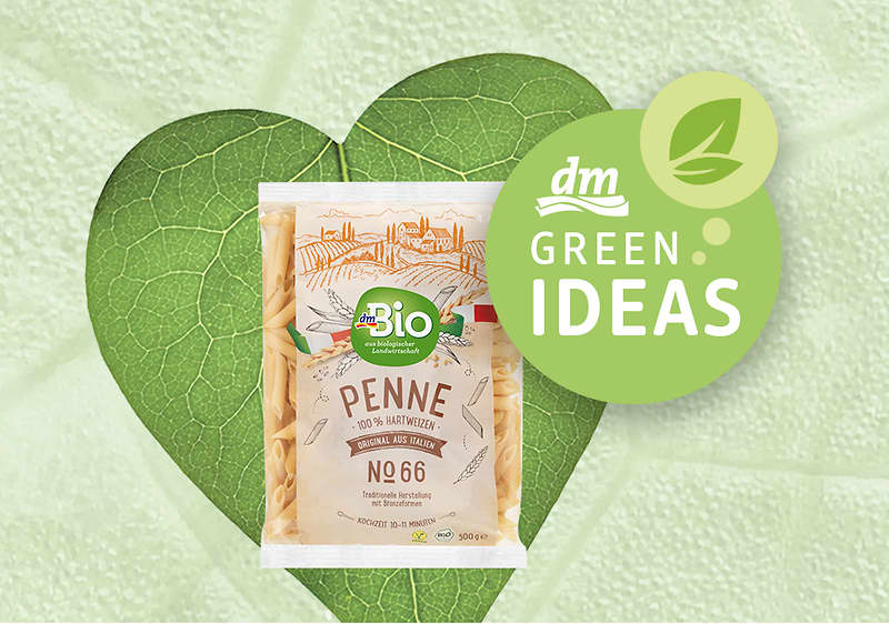 dm green ideas -  dmBio tjestenina