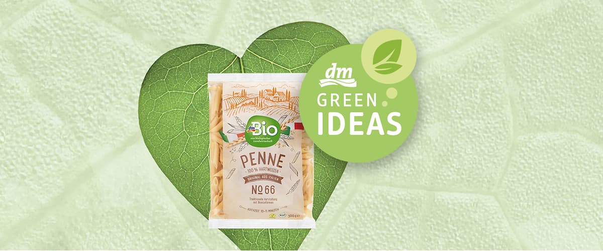 dm green ideas -  dmBio tjestenina