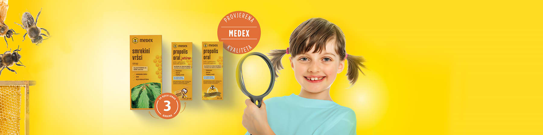 Medex najbolje iz košnice za vaše grlo