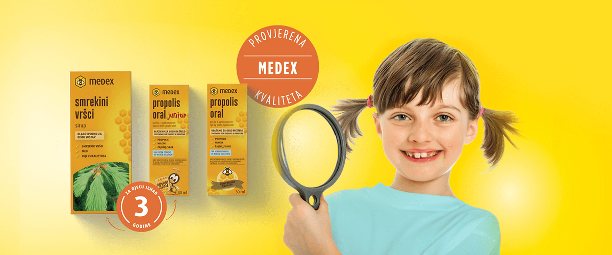 Medex najbolje iz košnice za vaše grlo