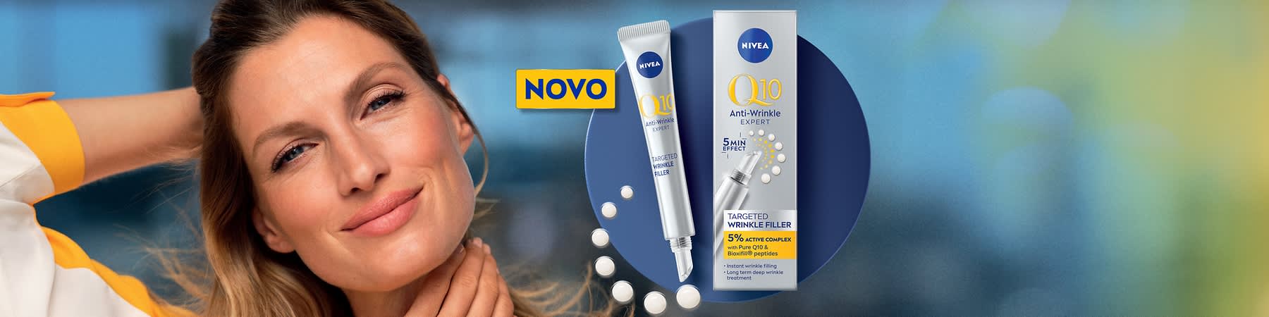 NIVEA Q10 serum za ciljano  popunjavanje bora