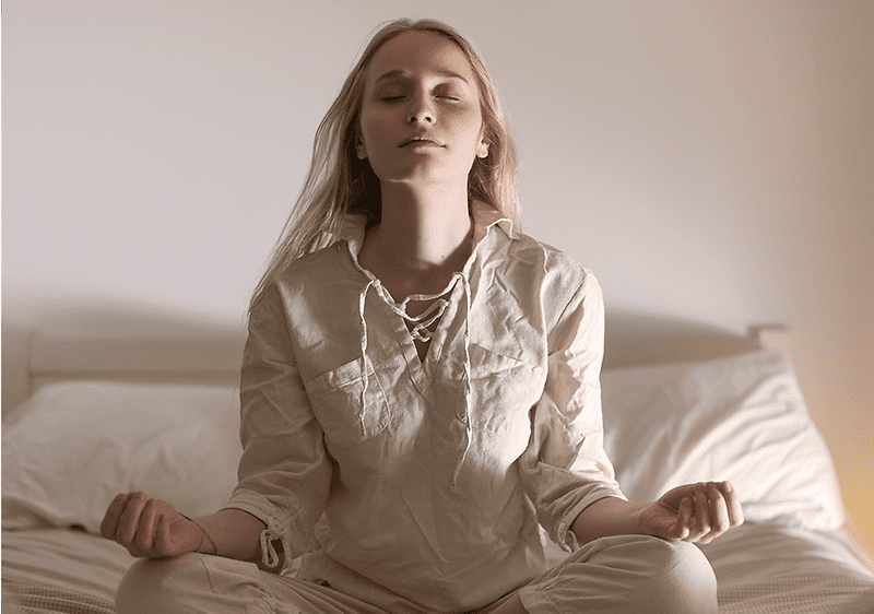 Meditacija za spavanje slika