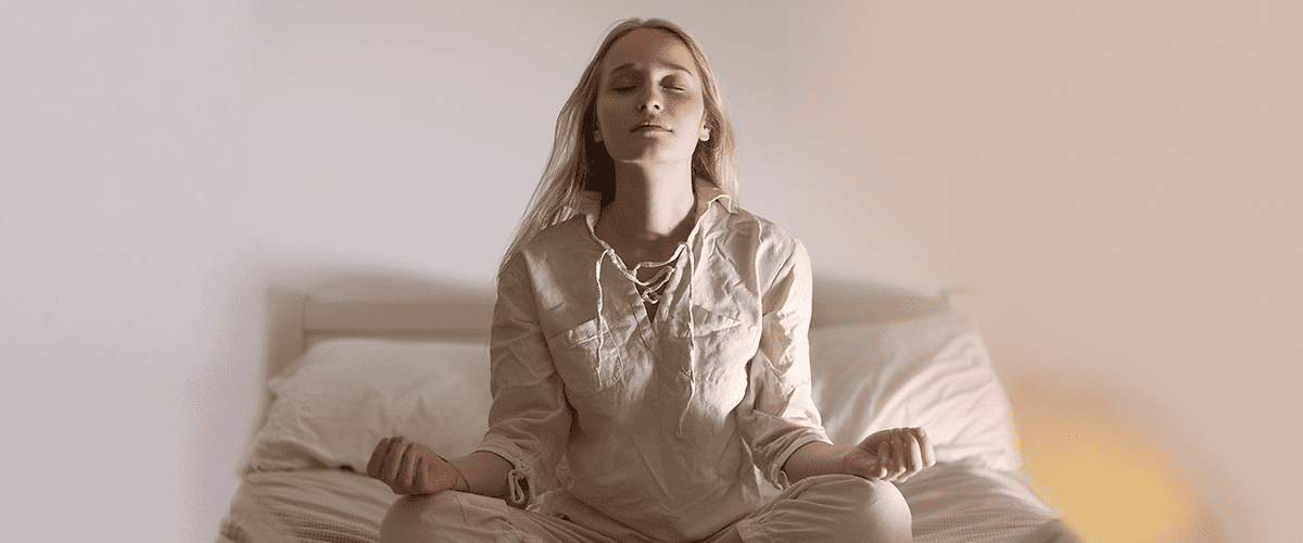 Meditacija za spavanje slika